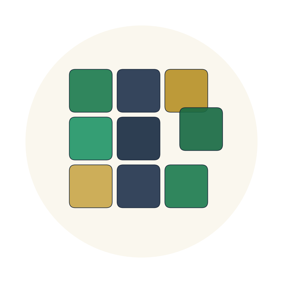 Abstract Odoo platform illustration